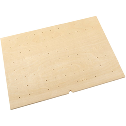 14% OFF Medium 30 x 21 Inch Peg Board, Natural Wood