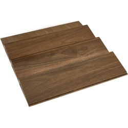 18 Inch Spice Drawer Insert, Walnut