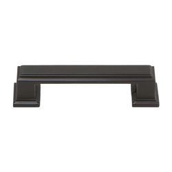 Sutton Place 3 Inch Center to Center Modern Bronze Cabinet Pull