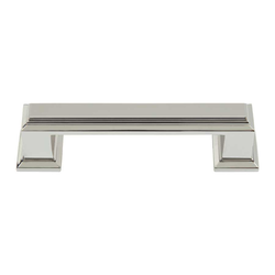 Sutton Place 3 Inch Center to Center Polished Nickel Cabinet Pull