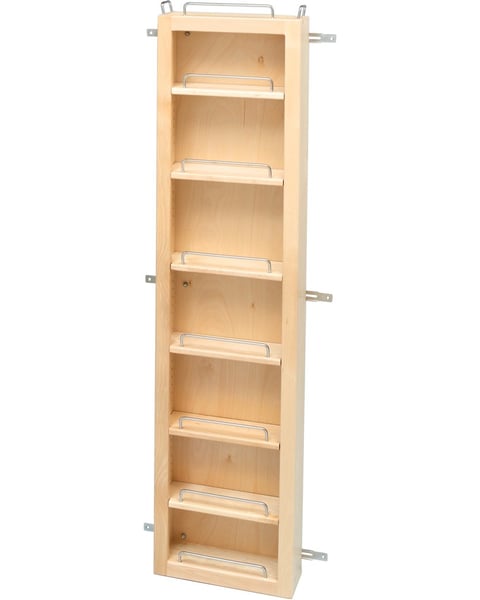 Rev-A-Shelf 4WDP18-57, Solid Wood Door Mount Adjustable Shelf