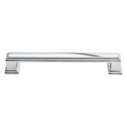 Sutton Place 5-1/16 Inch Center to Center Polished Chrome Cabinet Pull