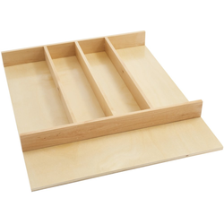  Utility Drawer Insert Divider 18.5" Trimmable to 13-11/16" Width x 22" Maximum Depth x 2-3/8" Height, Natural