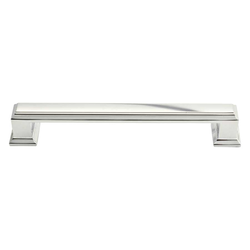 Sutton Place 5-1/16 Inch Center to Center Polished Nickel Cabinet Pull