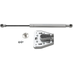 Rev-A-Shelf 5371-SC-KIT-1, Single Tray Soft-Close Kit for 5371 Series Organizers, Chrome