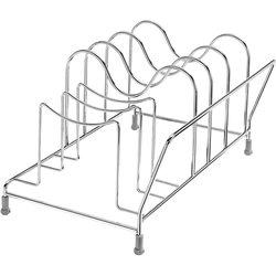 14% OFF 14-1/16 Inch Width Drop In Cookware Organizer, Chrome, Min. Cabinet Opening: 14-1/8" W x 9-3/4" D x 7-3/4" H