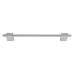 Element 7-9/16 Inch Center to Center Brushed Nickel Cabinet Pull