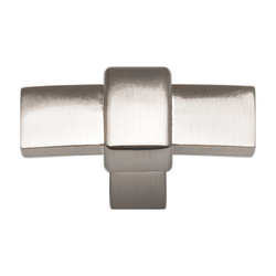 Buckle Up 1-13/16 Inch Diameter Brushed Nickel Cabinet Knob
