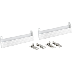11 Inch Polymer Slim Series Tip-Out Tray, White