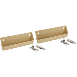 11 Inch Polymer Tip-Out Accessory Trays, Almond