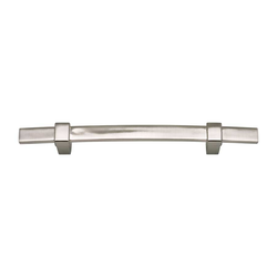 Buckle Up 5-1/16 Inch Center to Center Brushed Nickel Cabinet Pull