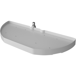 6% OFF Rev-A-Shelf 6881-31-11-52, Lazy Daisy 1-Shelf, 31 Inch Diameter, Half-Moon Pivot and Pull-Out Lazy Susan, Minimum Cabinet Opening Width-13-1/4 Inch, White Polymer