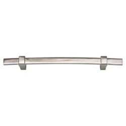Buckle Up 6-5/16 Inch Center to Center Brushed Nickel Cabinet Pull