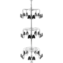 Clearance Sale, 3, Tier Women's Shoezen, Chrome