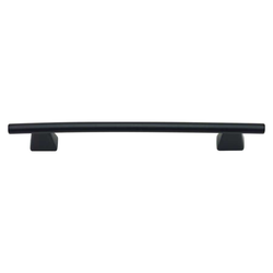 Fulcrum 5-1/16 Inch Center to Center Black Cabinet Pull