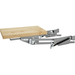 26% OFF Mixer/Appliance Lift Soft-Close Mechanism with Shelf for 18 Inch Face Frame Cabinet, Min. Cabinet Opening: 15" W x 23" D x 27" H, Natural Wood