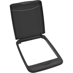 Rev-A-Shelf RV-35-LID-18-1, 35 Quart Waste Container Lid Only, Black