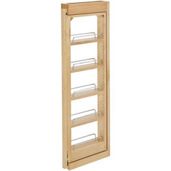21% OFF 3 Inch Width Kitchen Wall Cabinet Filler Pull-Out Organizer, for 36" H Wall Cabinet, Natural, Min. Cabinet Opening: 3-1/8" W x 11-3/8" D x 36-1/8" H