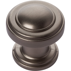 Bronte Knob 1-1/8 inch Diameter Slate
