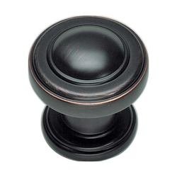 Bronte 1-1/8 Inch Diameter Venetian Bronze Cabinet Knob