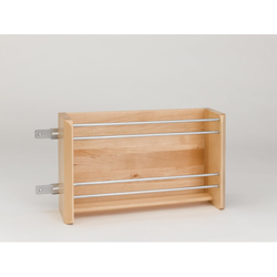 35% OFF 10-1/8 Inch Width Door Storage Foil Rack for 21"H Wall Cabinet, Natural, Min. Cabinet Opening: 16-1/4" W x 4-1/4" D x 8-1/8" H