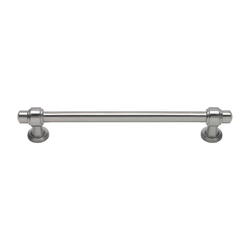 Bronte 6-5/16 Inch Center to Center Brushed Nickel Cabinet Pull