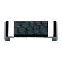 Chrome/Black Croc