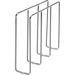 17% OFF 3 Inch Width U-Shaped Tray Divider for Kitchen Base Cabinet or Uppers, Chrome, Min. Cabinet Opening: 3-1/4" W x 12" D x 10-1/4" H