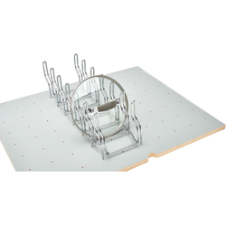 Chrome Lid Organizer
