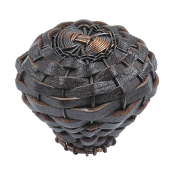 Hamptons 2 Inch Diameter Aged Bronze Cabinet Knob