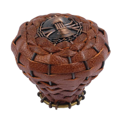 Hamptons 2 Inch Diameter Aged Bronze Cabinet Knob