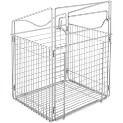 21% OFF Closet Tilt Out Hamper Basket, Chrome