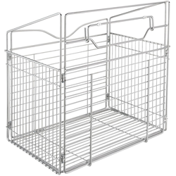 Clearance Sale -21 Inch Tilt Out Hamper Basket, Chrome