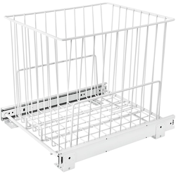 HRV Series 15 inch Wire Hamper White