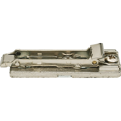 3mm Frameless Clip Mounting Plate For Woodscrews Mod 5, Nickel