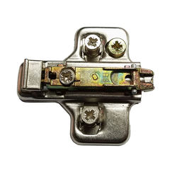 Salice 0MM Clip On Mounting Plate with Pre-Mount Euro-Screw