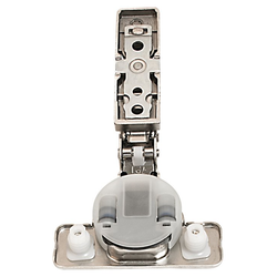 Silentia+ 105 Degree Full Overlay +/- Switch Rapido Hinge, Nickel