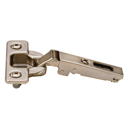 110 Degree Full Overlay Free Swinging Rapido Mounting Hinge, Nickel