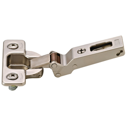 Salice 120-Degree Opening Negative Angle Self-Closing Hinge for -45 to -90-Degree Applications, Tool-less Rapido 3-Hole Mounting, Maximum Overlay Requires 0MM mounting Plate, Sold Separately 