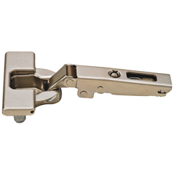 110 Degree 1/2 Inch Overlay Self Closing Logica Mounting Mod 12 Hinge, Nickel