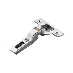 Salice 110-Degree Self-Close Partial 1/4 to 3/8 Inch Overlay Hinge for Screw-On Mounting, Nickel Plated