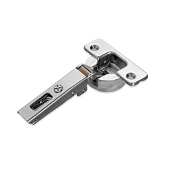 Salice Silentia Thick Door 94-Degree Opening Soft-Close Full Overlay Hinge for Screw-On Mounting, Door Widths 11/16 to 1-3/8, Nickel Plated