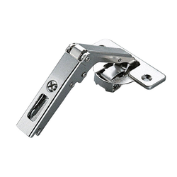 Salice Self Closing Pie Corner Hinge for Screw-On Mounting, 0mm Hinge Plate Required