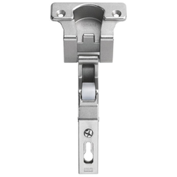 270 Degree Full Overlay Self Close Screw-On Institutional Hinge, Nickel Plated