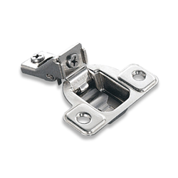 106 Degree 1/2 Inch Overlay Face Frame Self Close Dowel Mounting 2 Cam Hinge