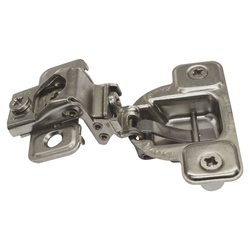 106 Degree 1-3/8 Inch Overlay Face Frame Self Close 3 Cam Dowel Mounting Hinge