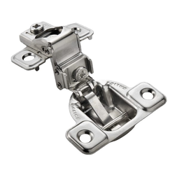 106 Degree 1-7/16 Inch Overlay Face Frame Self Close 3 Cam Dowel Mounting Hinge