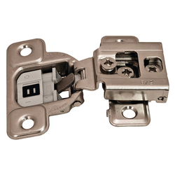  Salice Silentia 5/8 Inch Overlay Soft-Close Face-Frame Hinge for Screw-On Mounting, 106-degree Opening Angle