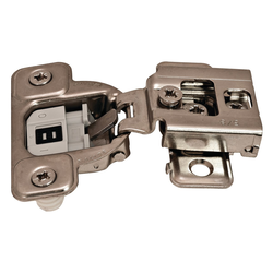 Salice Silentia 5/8 Inch Overlay Soft-Close Face-Frame Hinge for 3-hole Dowel Mounting, 106-degree Opening Angle
