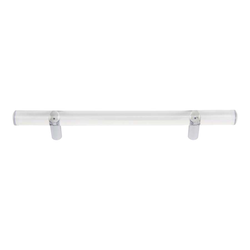 Optimism 5-1/16 Inch Center to Center Polished Chrome Cabinet Pull